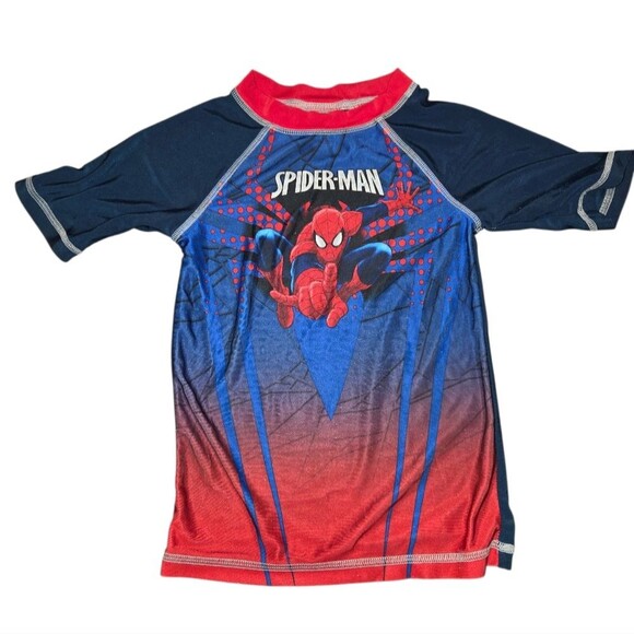Marvel Other - Spider Man Marvel Kids 4T Rash Guard Shirt